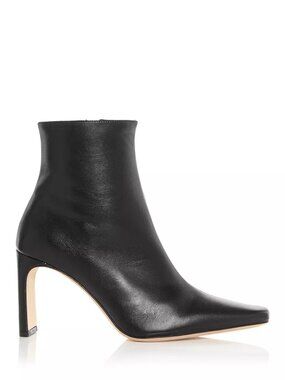 STAUD WALLY HIGH HEEL ANKLE BOOT | BLACK